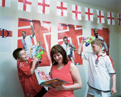 Byker Revisited: Tatyana Lymar with Sons, From Russia, c. 2003-2009