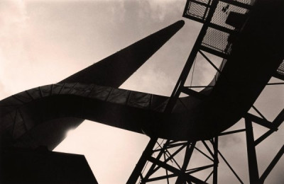 Eastgate Cement Works: The Famous Chimney and Adjacent Industrial Hardware, 15th April 1991
