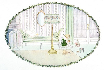 H. Willebeek le Mair. A selection of illustrations from OUR OLD NURSERY RHYMES, Augener Ltd. 1911, 24 colour slides. Henriette Willebeek le Mair was born in 1889 and died in 1966.