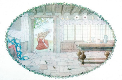 H. Willebeek le Mair. A selection of illustrations from OUR OLD NURSERY RHYMES, Augener Ltd. 1911, 24 colour slides. Henriette Willebeek le Mair was born in 1889 and died in 1966.