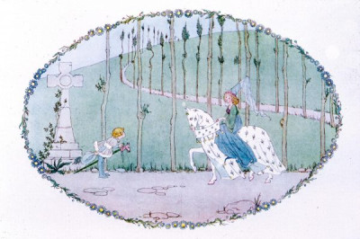 H. Willebeek le Mair. A selection of illustrations from OUR OLD NURSERY RHYMES, Augener Ltd. 1911, 24 colour slides. Henriette Willebeek le Mair was born in 1889 and died in 1966.
