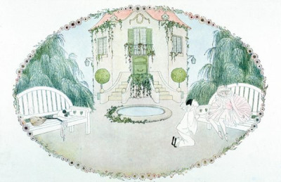 H. Willebeek le Mair. A selection of illustrations from OUR OLD NURSERY RHYMES, Augener Ltd. 1911, 24 colour slides. Henriette Willebeek le Mair was born in 1889 and died in 1966.