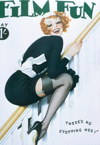 May 1936. A selection of front-covers from America’s best-known spicy film magazine of the 1930′ s