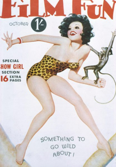 October 1936. A selection of front-covers from America’s best-known spicy film magazine of the 1930′ s