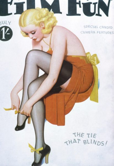 March to December 1937. A selection of front-covers from America’s best-known spicy film magazine of the 1930′ s