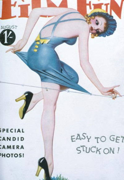 March to December 1937. A selection of front-covers from America’s best-known spicy film magazine of the 1930′ s