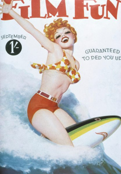 March to December 1937. A selection of front-covers from America’s best-known spicy film magazine of the 1930′ s