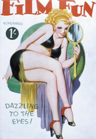 March to December 1937. A selection of front-covers from America’s best-known spicy film magazine of the 1930′ s