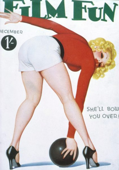 March to December 1937. A selection of front-covers from America’s best-known spicy film magazine of the 1930′ s