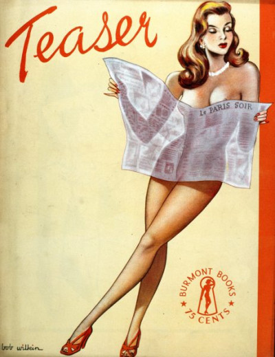 Pulps. A selection of gaudy covers from ‘spicy’ magazines of the late 1940s and early 1950s. Titles include PICCADILLY EYEFUL, DESIRES OF DARKNESS, CUPID’S CAPERS and HEEBEE-JEEBEE.