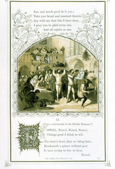 Bringing in the Boar's Head
