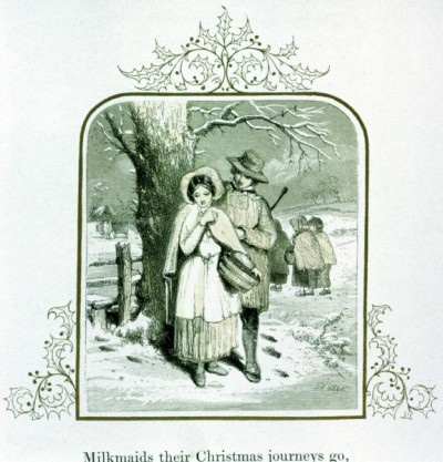 Milkmaid and sheperd