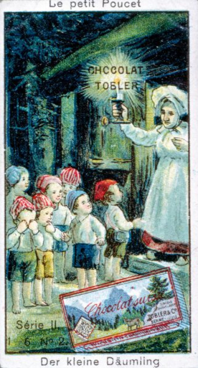 Tobler Chocolate Give-away Cards