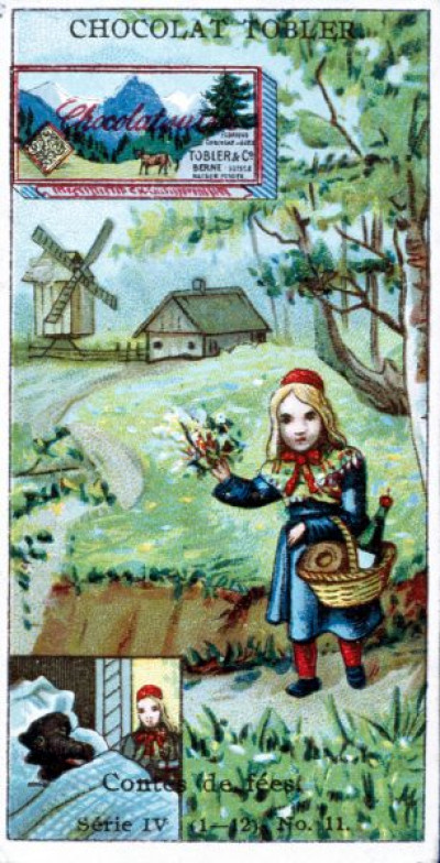 Tobler Chocolate Give-away Cards
