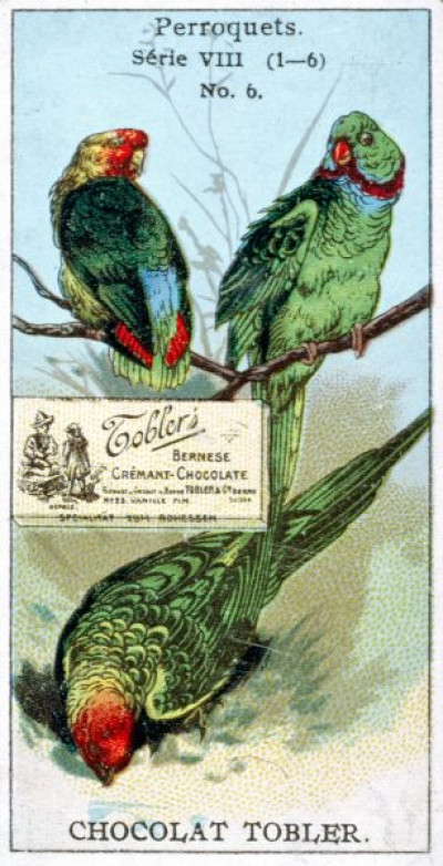Tobler Chocolate Give-away Cards