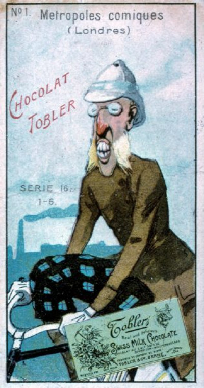 Tobler Chocolate Give-away Cards