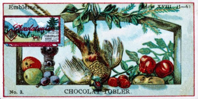 Tobler Chocolate Give-away Cards