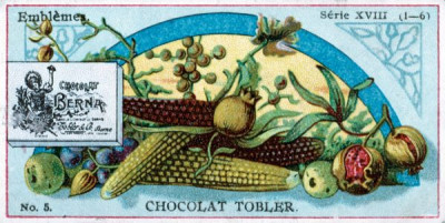 Tobler Chocolate Give-away Cards