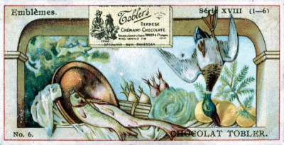 Tobler Chocolate Give-away Cards