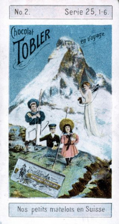 Tobler Chocolate Give-away Cards