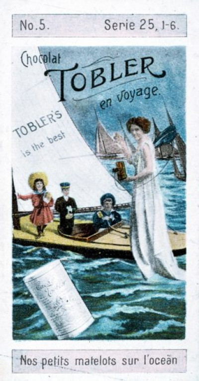 Tobler Chocolate Give-away Cards