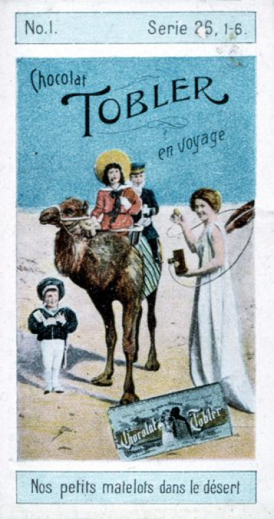Tobler Chocolate Give-away Cards