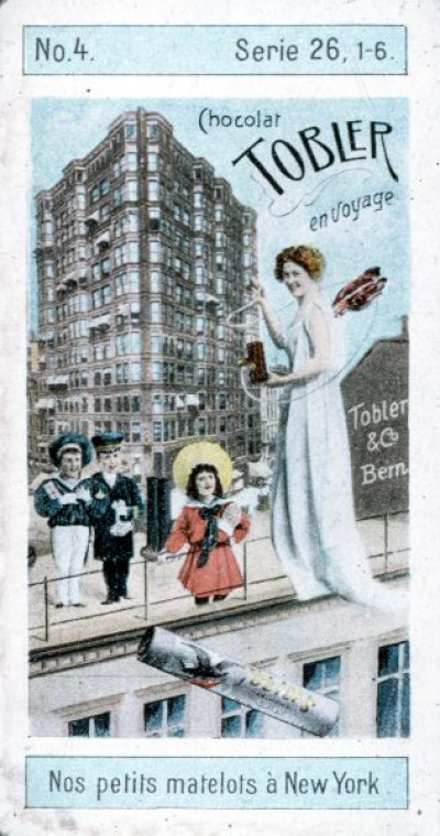 Tobler Chocolate Give-away Cards