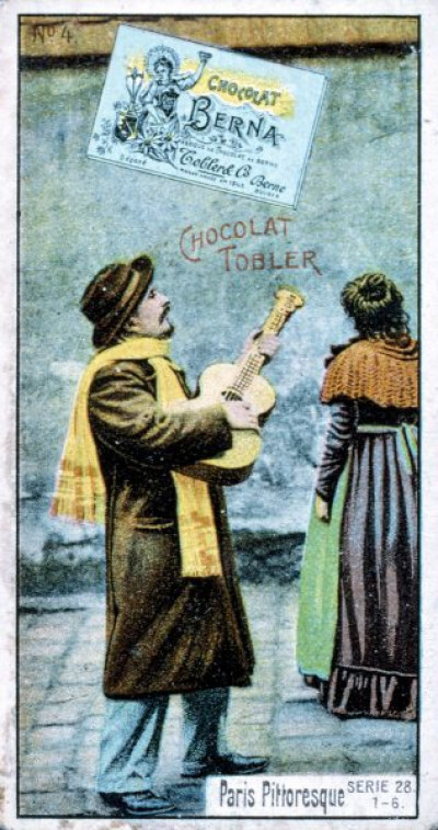 Tobler Chocolate Give-away Cards