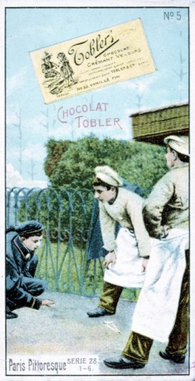 Tobler Chocolate Give-away Cards