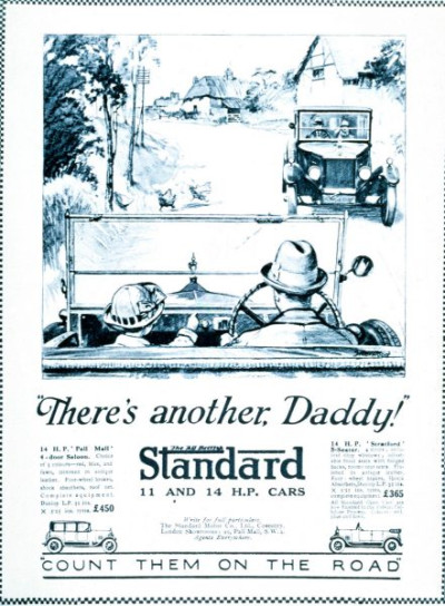 Car Advertisements 1923-27
