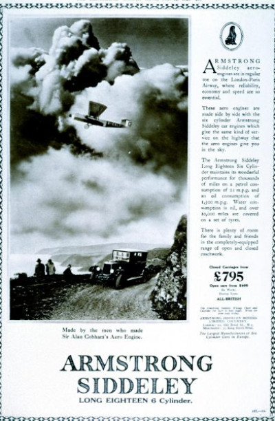 Car Advertisements 1923-27