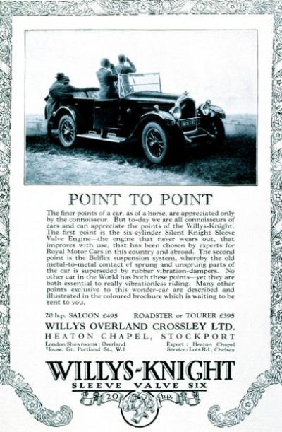 Car Advertisements 1923-27