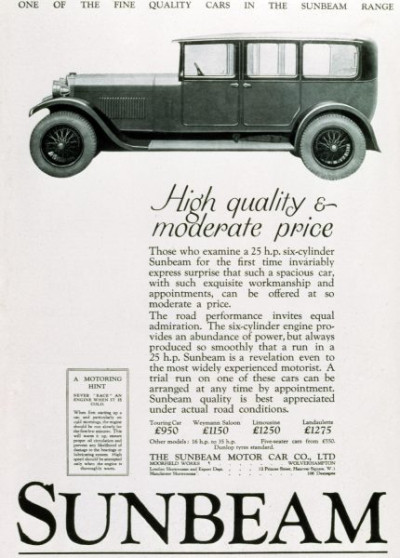 Car Advertisements 1928-31 I