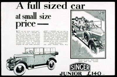 Car Advertisements 1928-31 I