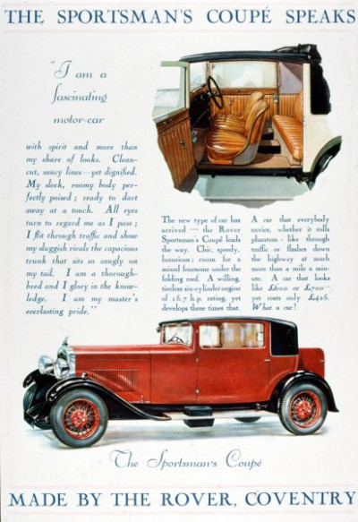 Car Advertisements 1928-31 I