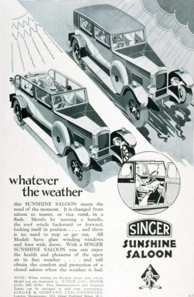 Car Advertisements 1928-31 I