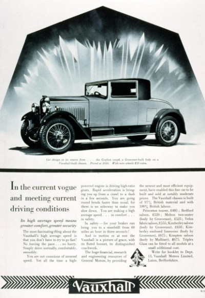 Car Advertisements 1928-31 I