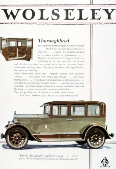 Car Advertisements 1928-31 I