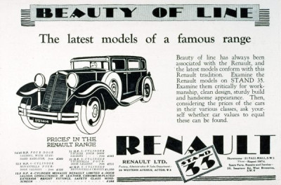 Car Advertisements 1928-31 I
