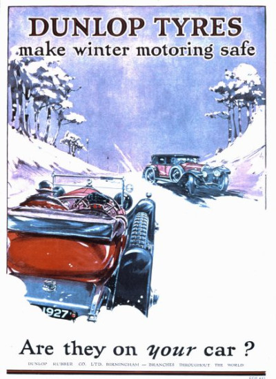 Dunlop Advertising 1926-31