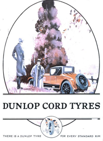 Dunlop Advertising 1926-31