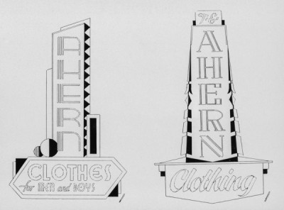 Designs for Neon Signs and Displays 1934-1941 I