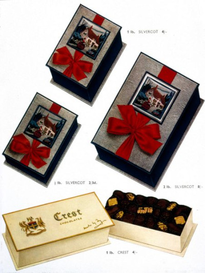Decorative Chocolate Boxes and Novelty Packages, 1936-1940
