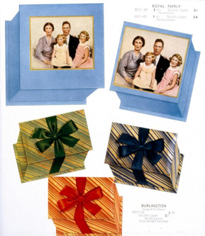 Decorative Chocolate Boxes and Novelty Packages, 1936-1940