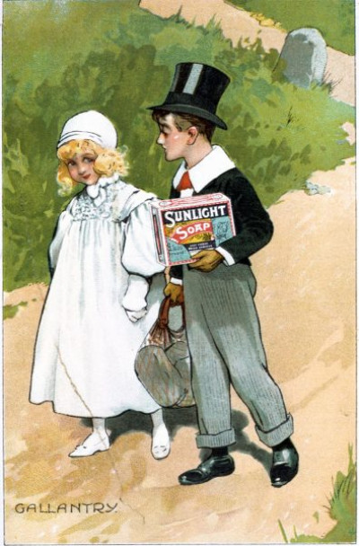 Sunlight Soap. Advertising supplement, 1900
