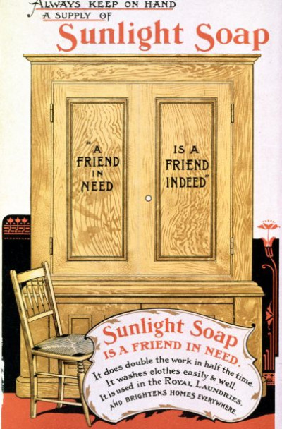 Sunlight Soap, Advertising supplement, 1897