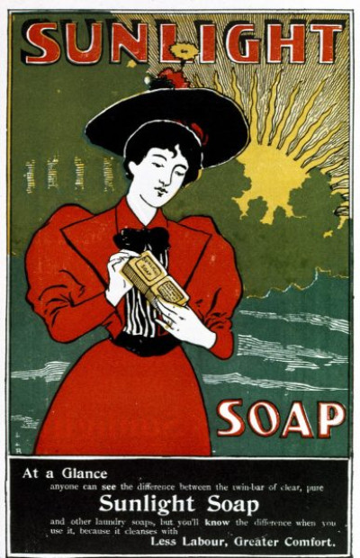 Sunlight Soap. Doors open, 1897