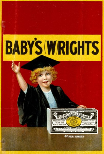 Wright's Coal Tar Soap. Advertising supplement, 1898