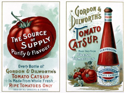 Gordon & Dilworth's Tomato Catsup. Advertising supplement, 1898