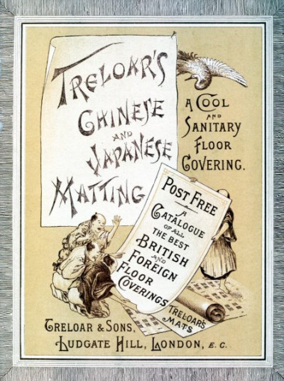 Treloar's Chinese & Japanese Matting. Advertising supplement, 1898